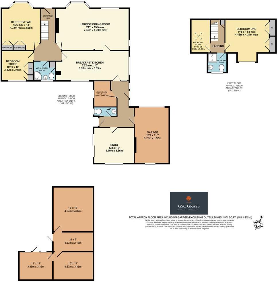 Fenham Dene, Low Moor Lane, Scotton, Knaresborough floorplan