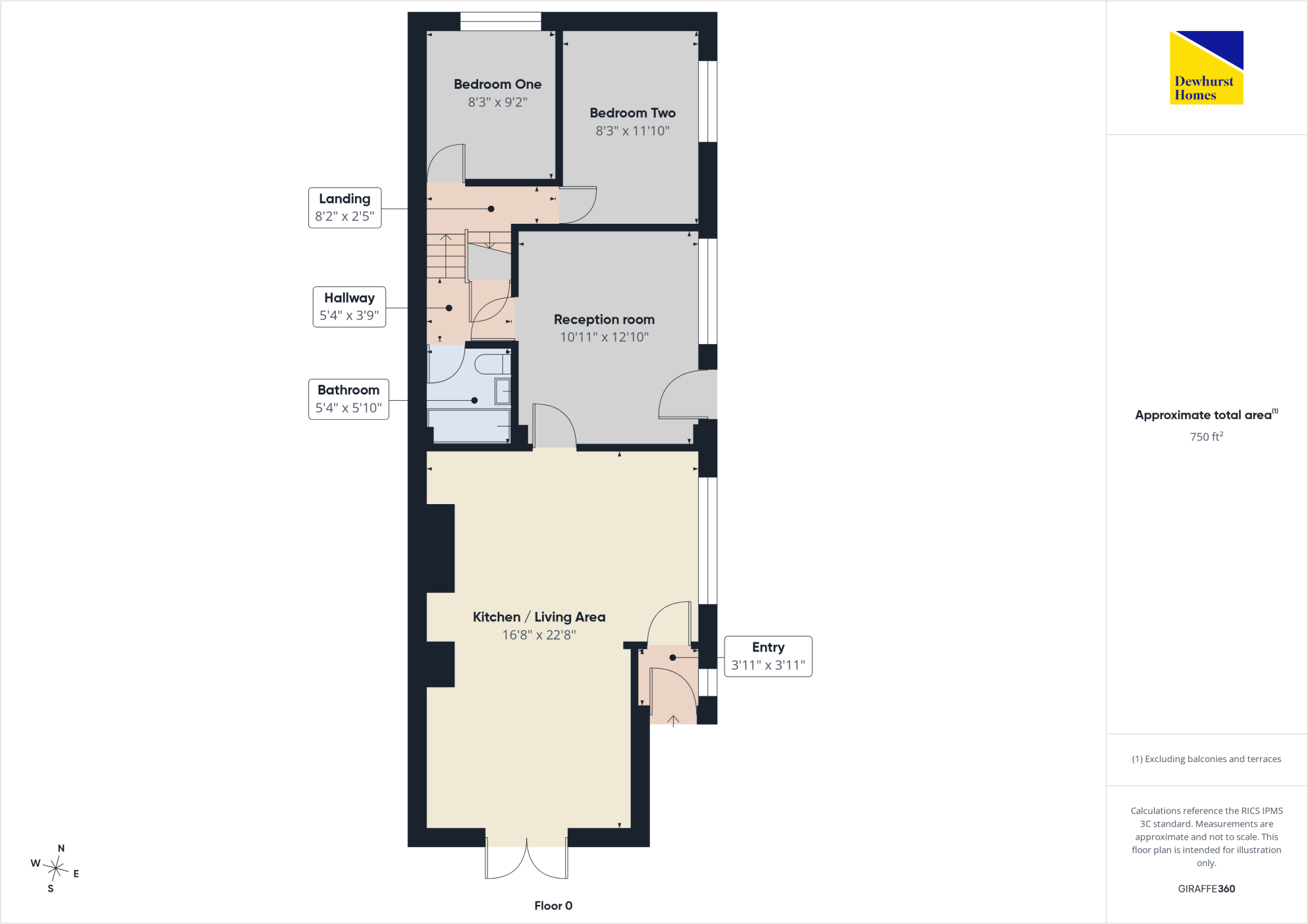 Ash Grove,  Preston, PR1 floorplan