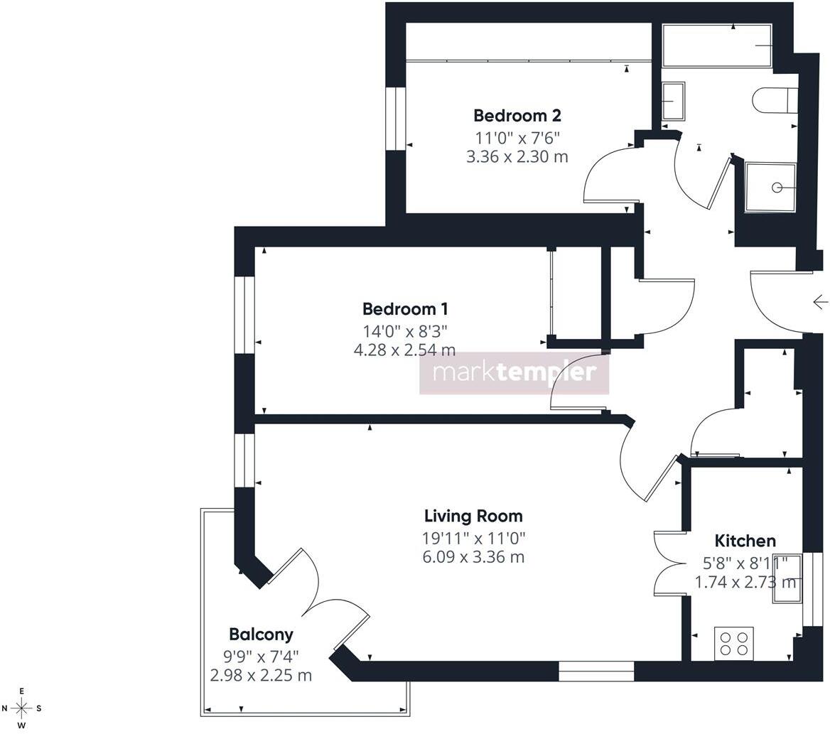 Town centre amenities on doorstep floorplan