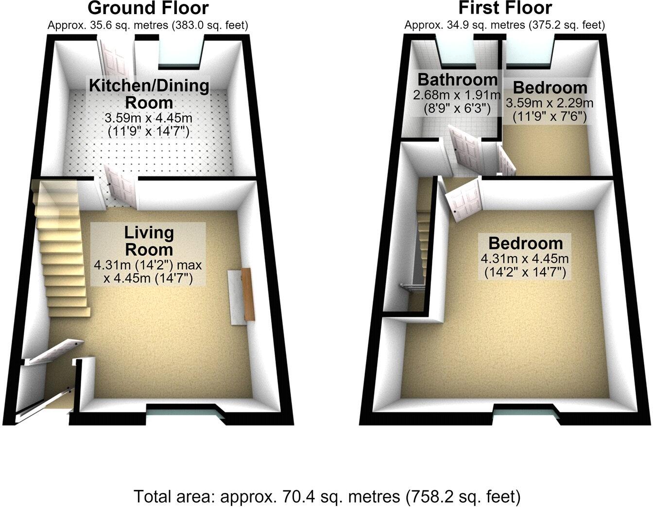 Shaw Road, Royton, Oldham, Greater Manchester, OL2 floorplan