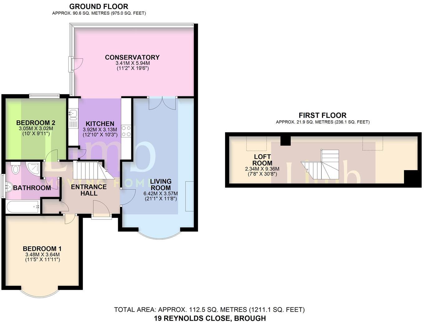 Reynolds Close, Melton floorplan