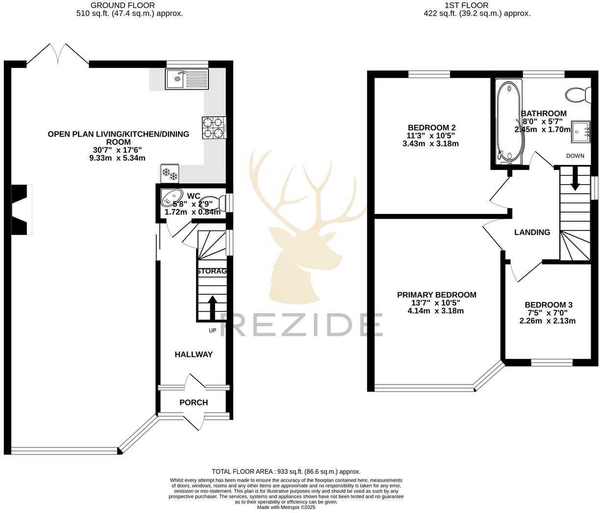 Sycamore Road, Birstall, Leicestershire floorplan