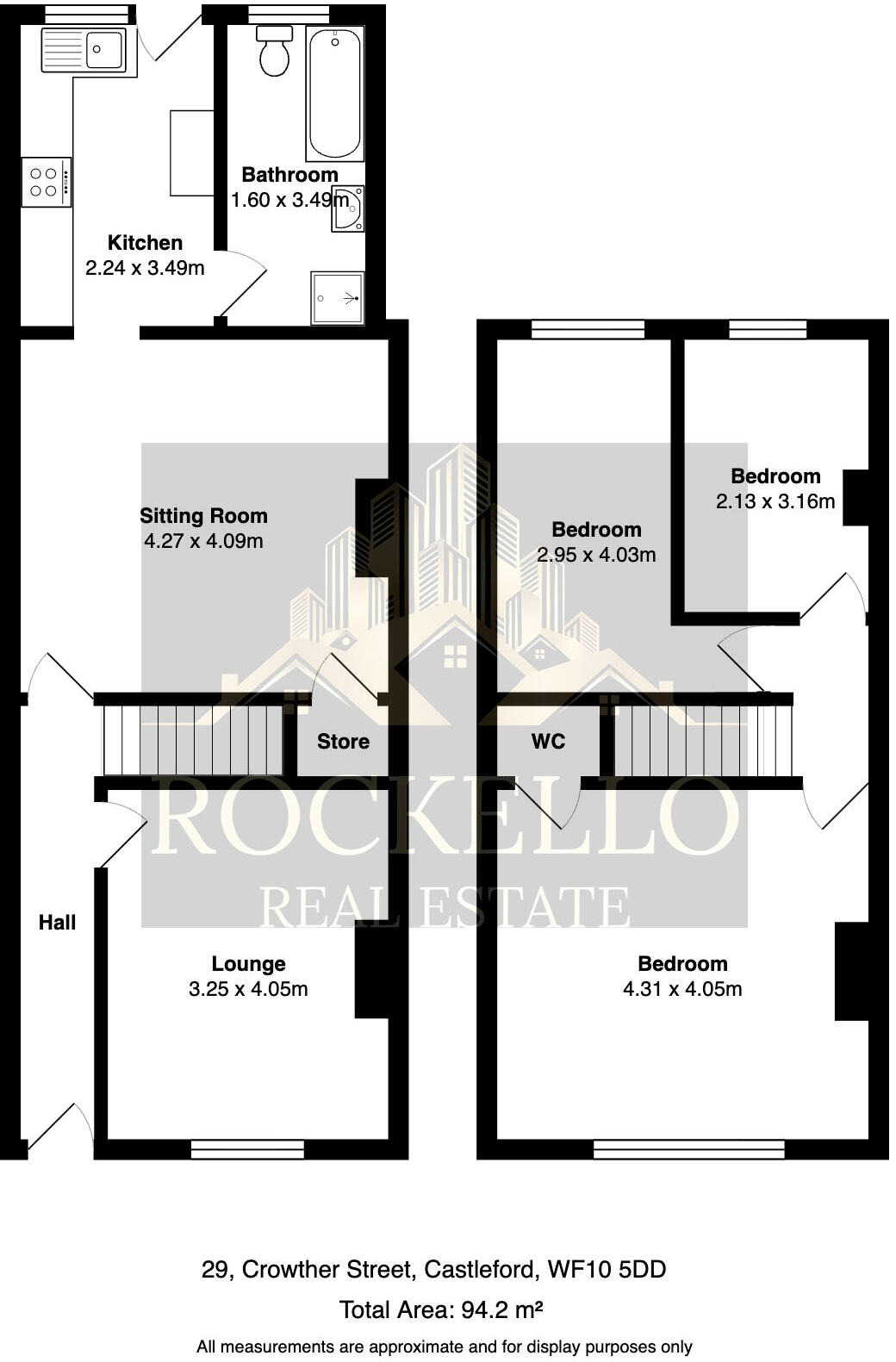 Crowther Street, Castleford floorplan