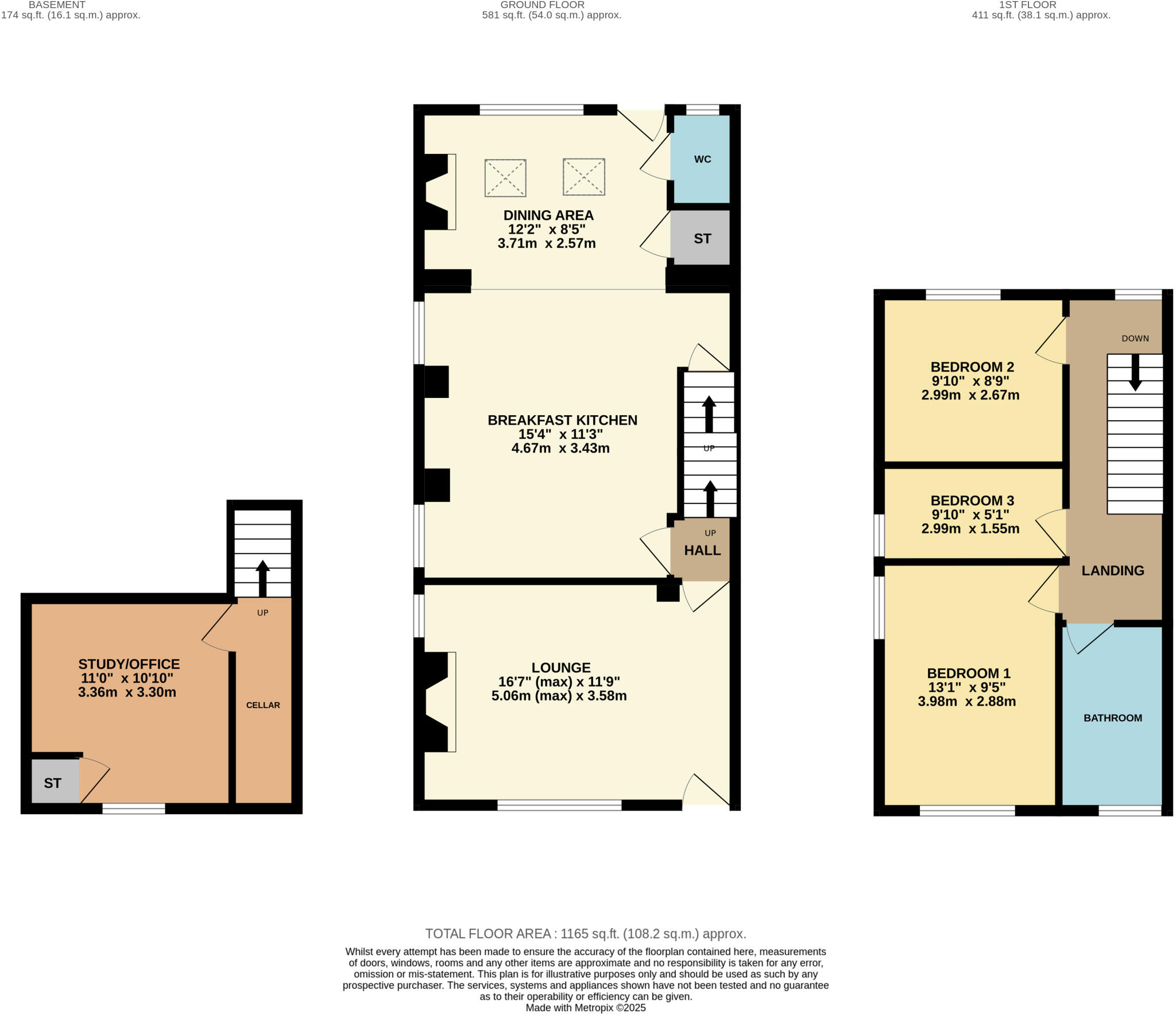 Goose Eye, Keighley, BD22 floorplan