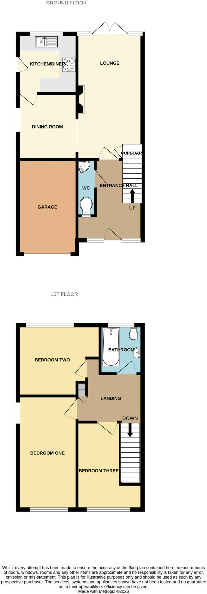 Foxbury Close, Hythe, Southampton floorplan