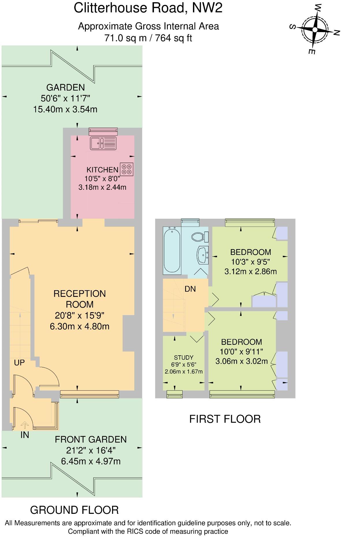 Clitterhouse Road, Brent Cross, NW2 floorplan