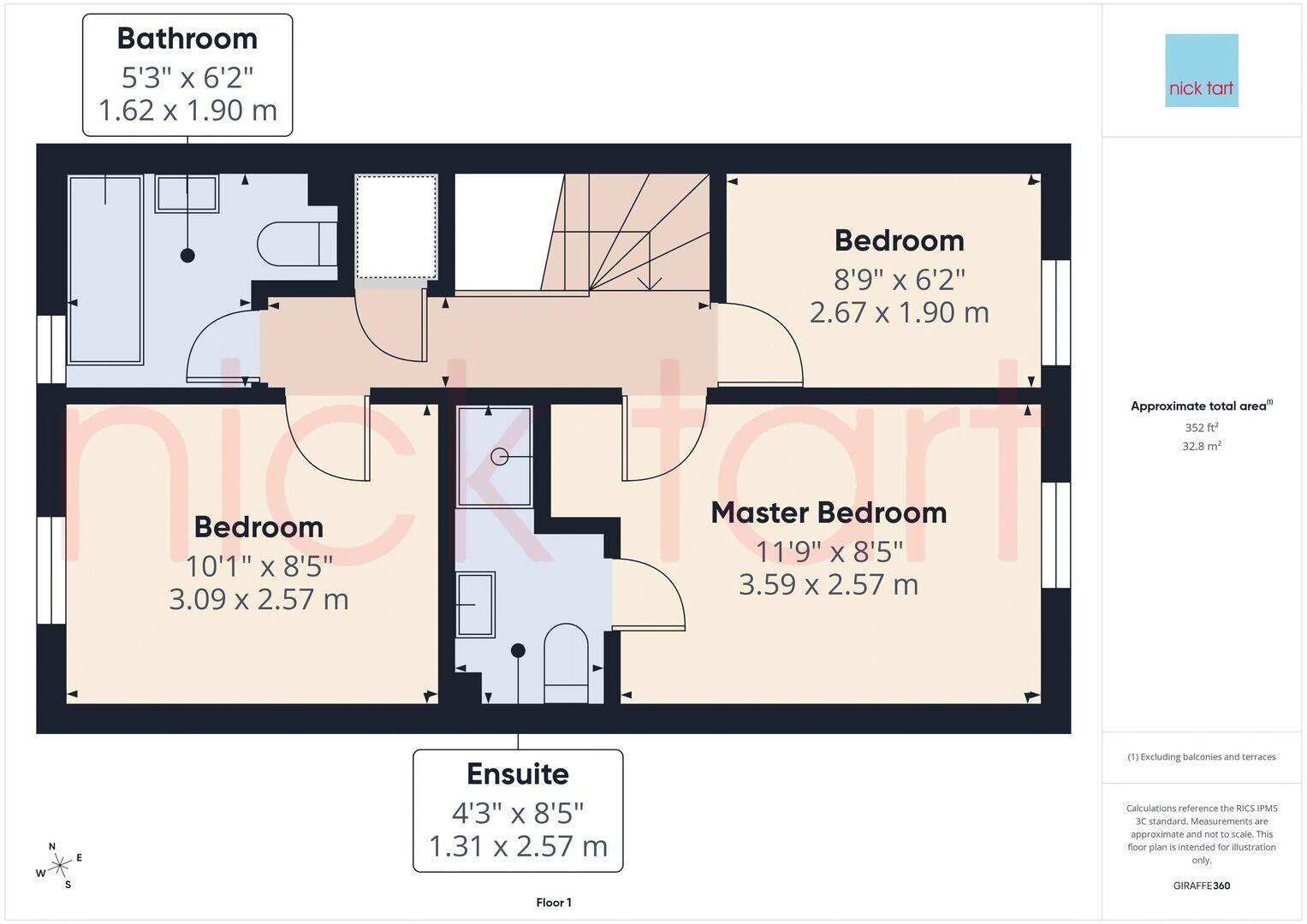 Goodwood Drive, Oxley, Wolverhampton, WV10  floorplan