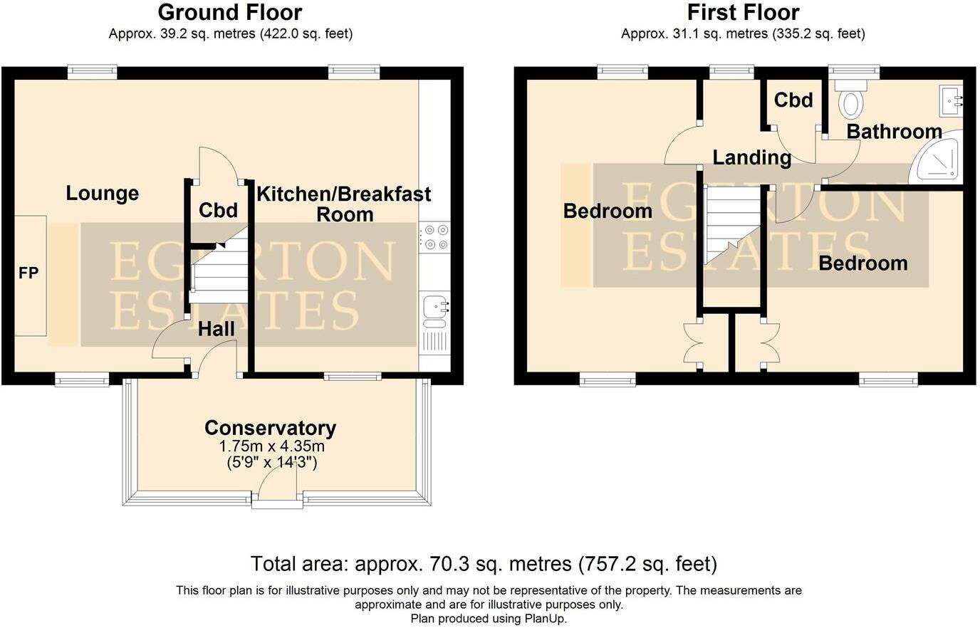 Penrhos Terrace, Moelfre floorplan