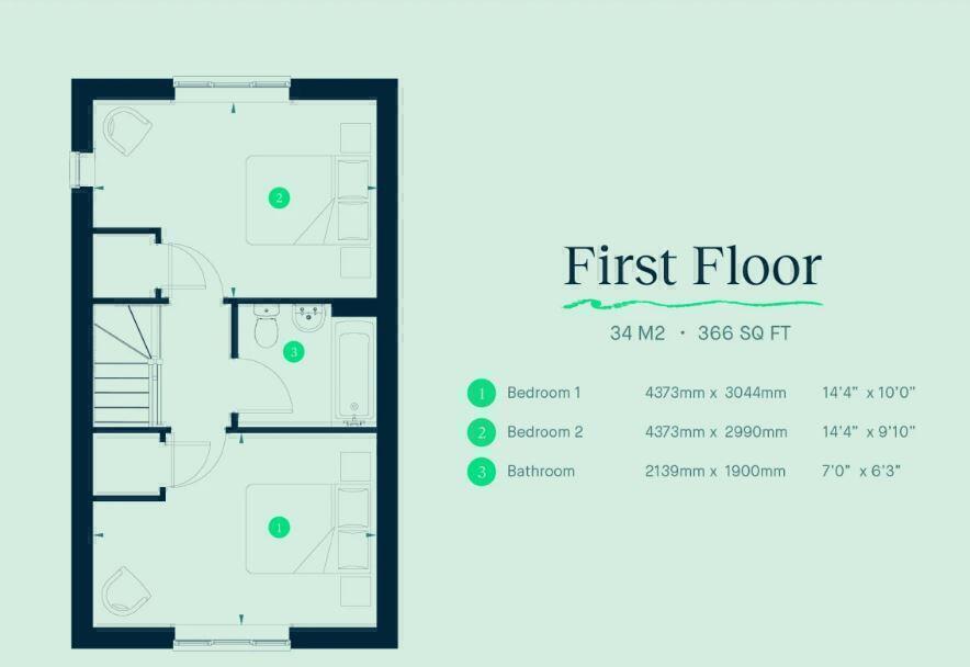 Wayfaring Crescent, Dothill, Telford, Telford And Wrekin floorplan