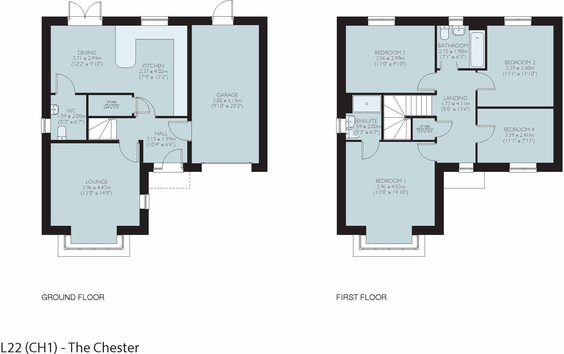 Plot 2, The Chester, Kents Bank, Kirkhead Road, Grange-over-Sands, LA11 7DB floorplan