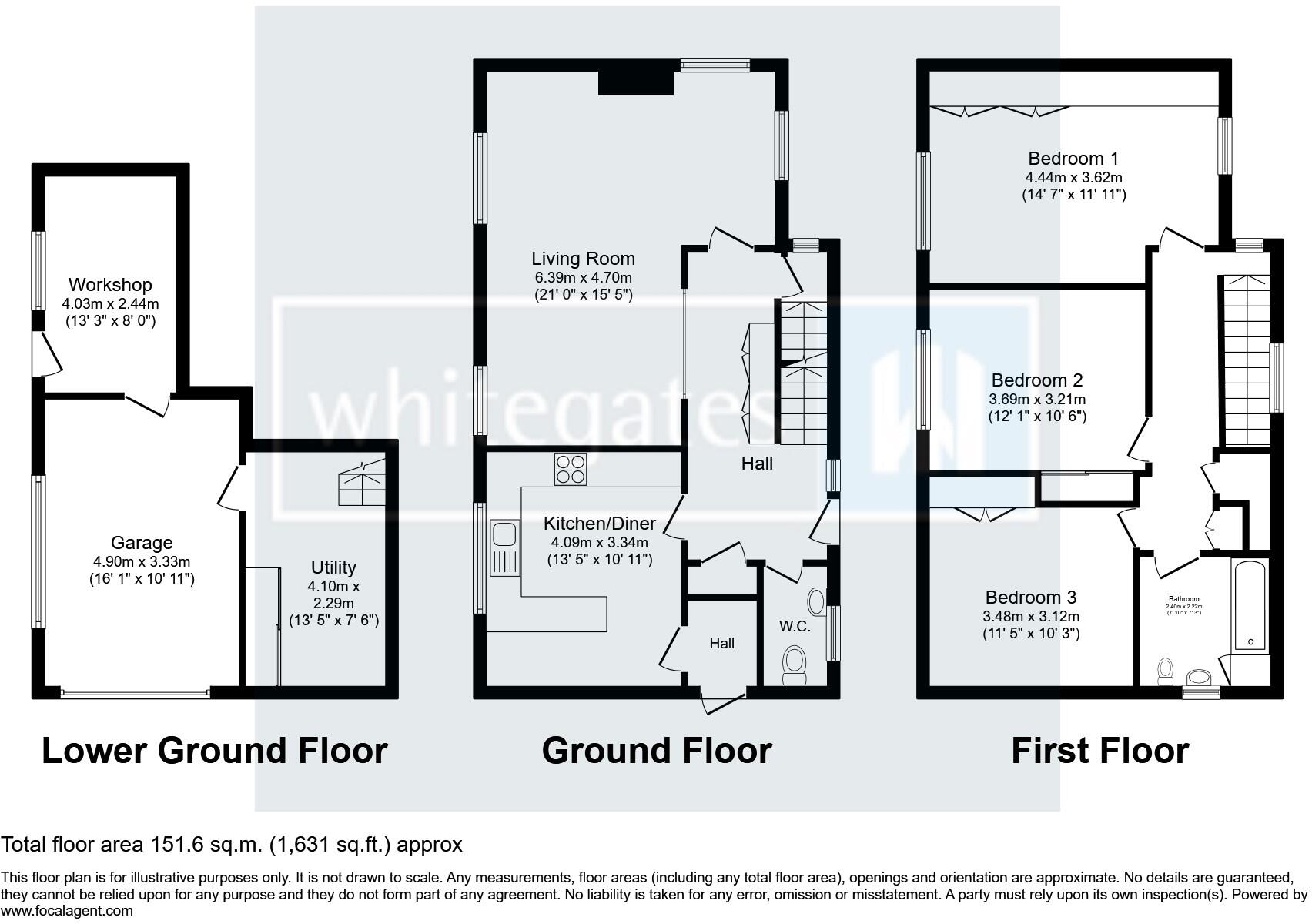 Wesley Street, Cleckheaton, BD19 floorplan