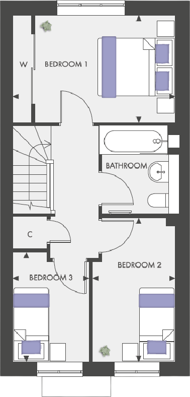 Off Calvin Thomas Way, Wallingford, 
Oxfordshire 
OX10 0FQ floorplan