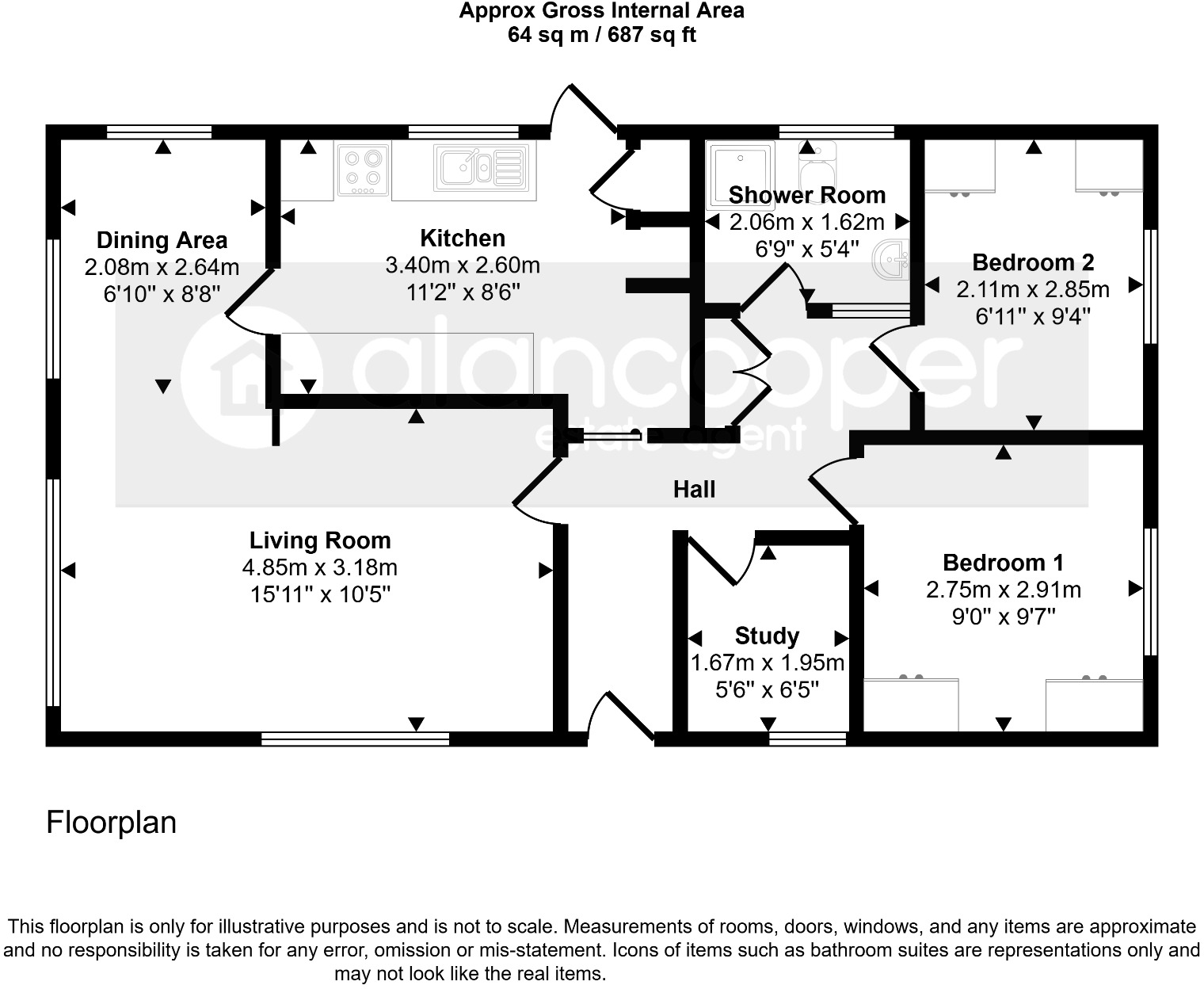 Mill Farm Park, Bulkington, CV12 9SE floorplan