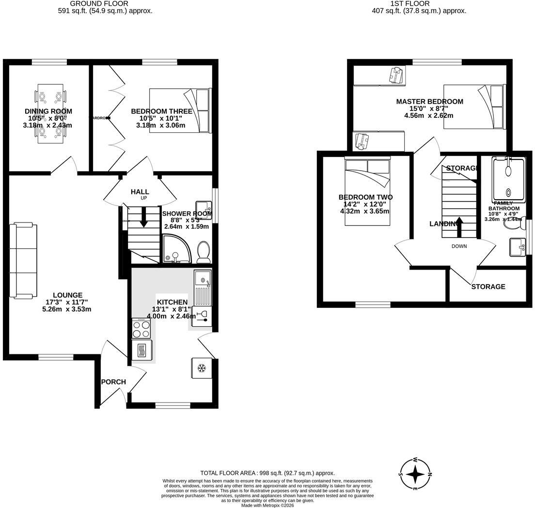 Fernbank, Chorley floorplan