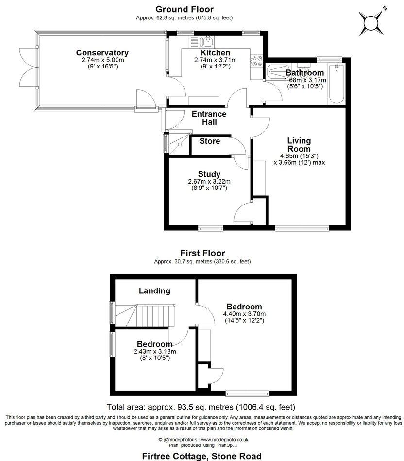 Stone Road, Great Bromley, Colchester, CO7 floorplan