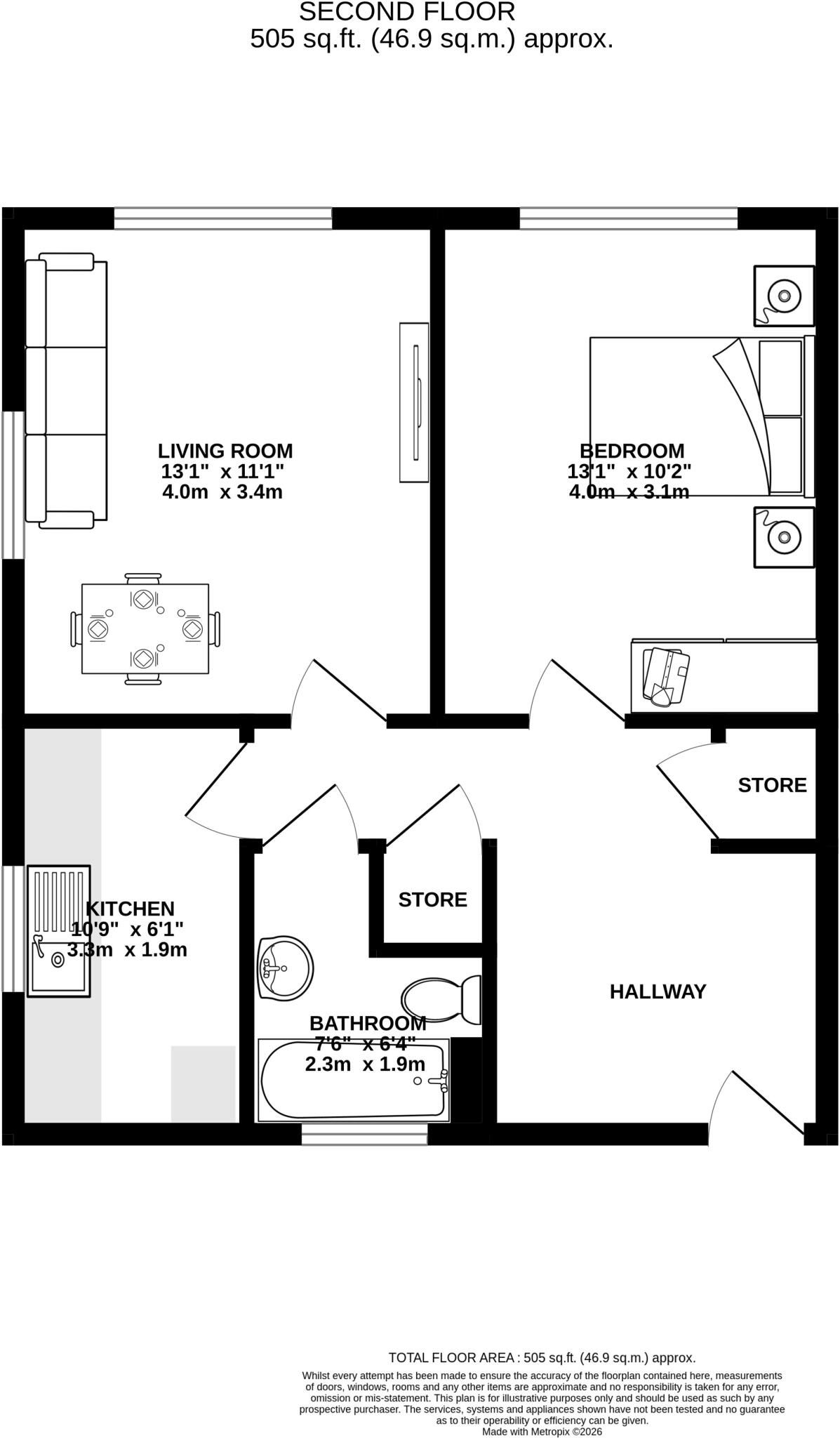 Kilnbarn Court, Haywards Heath, RH16 floorplan