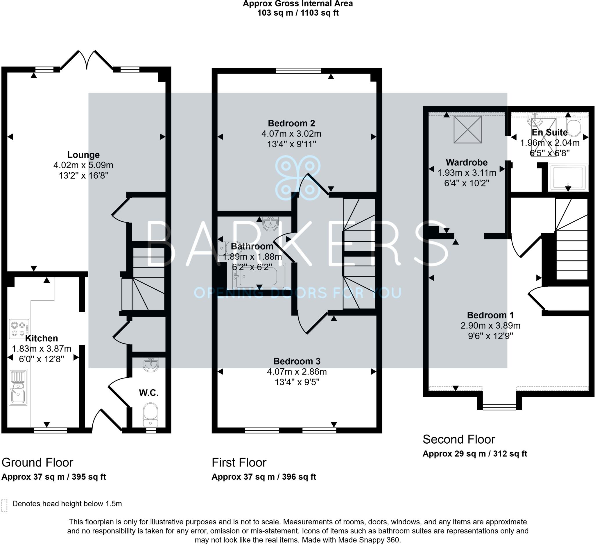 Bridon Way, Cleckheaton floorplan