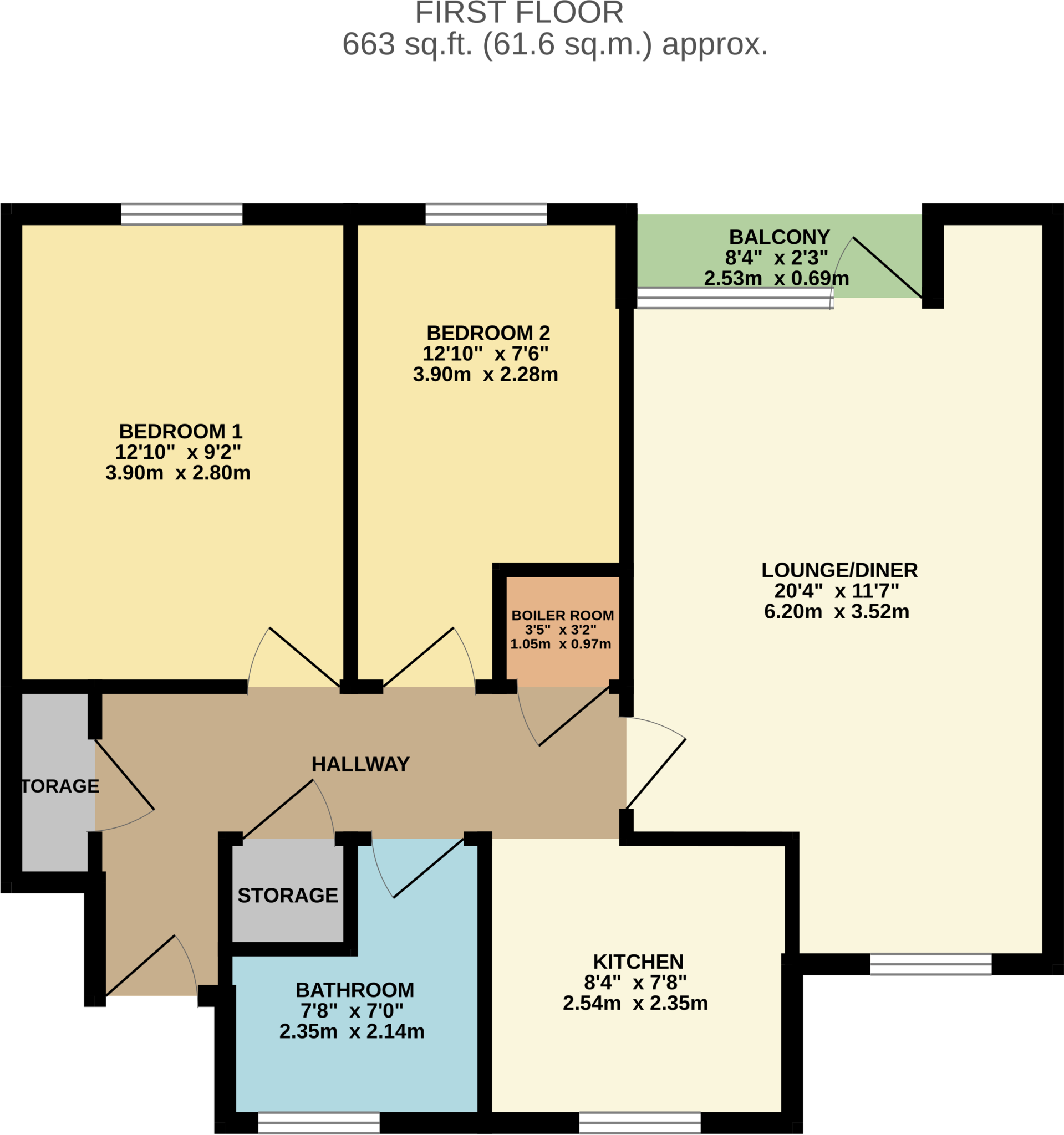 The Reddings, Red Road, Borehamwood, Hertfordshire, WD6 floorplan