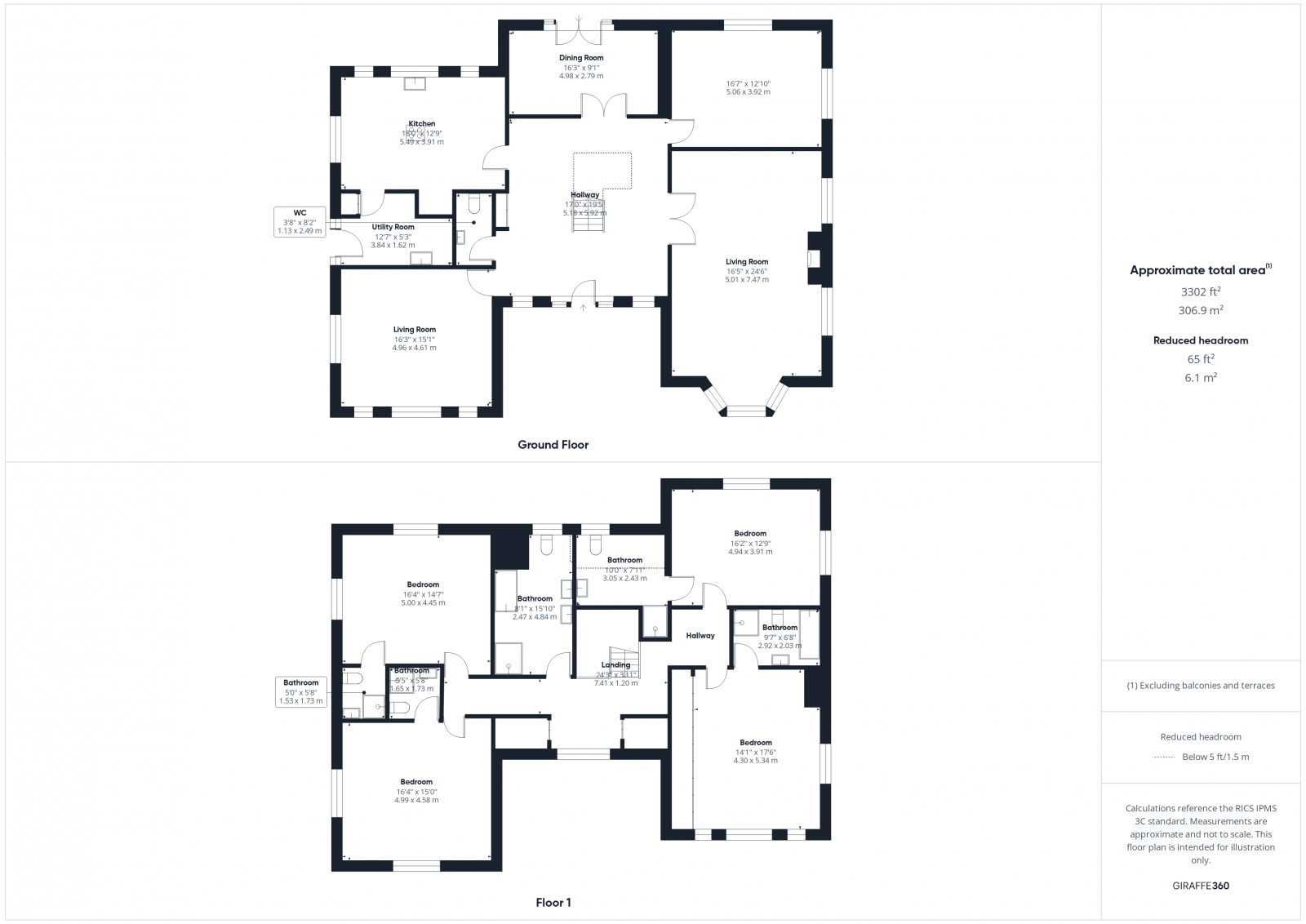 Mereside, Hornsea, HU18 1BG floorplan