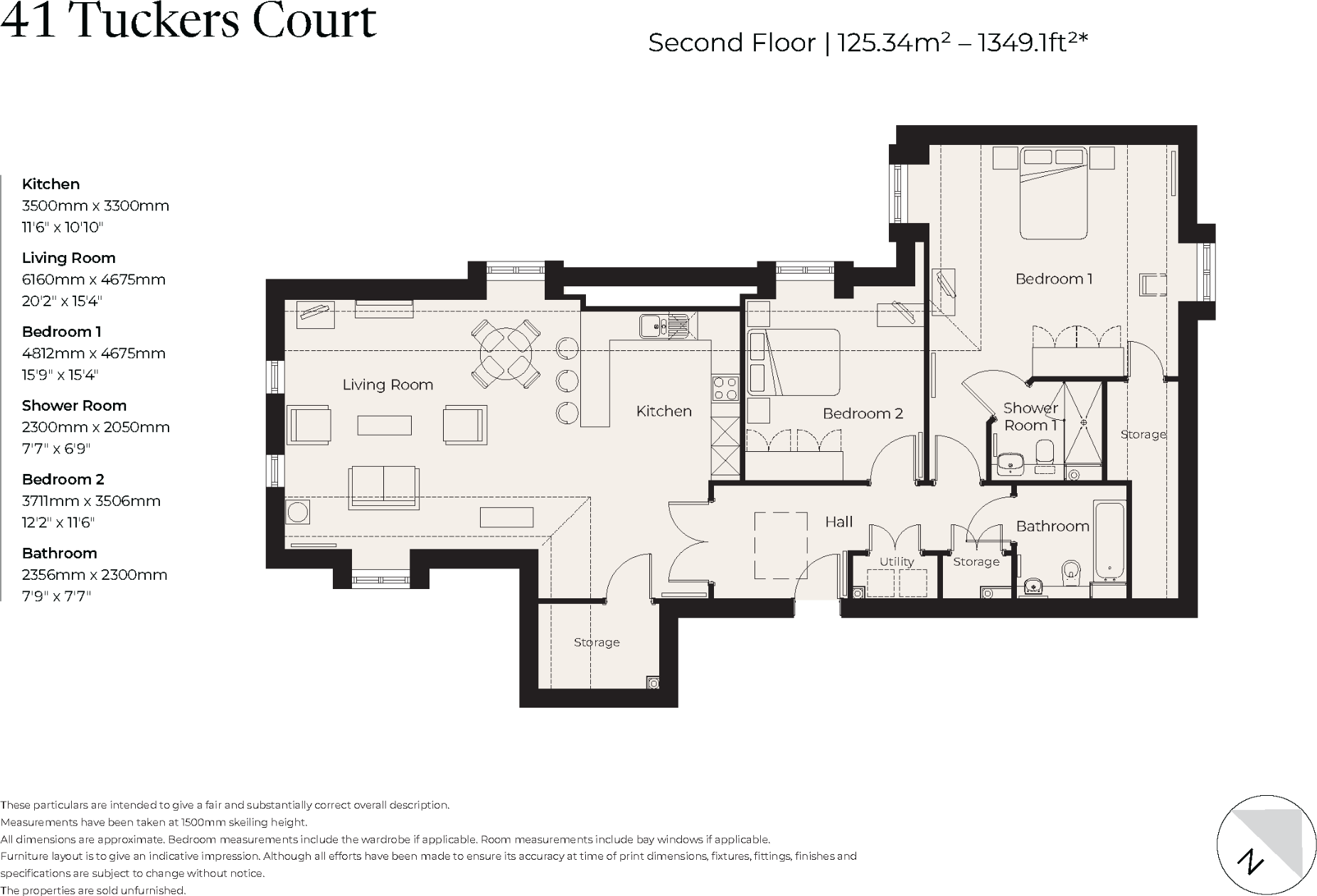 41 Tuckers Court, Richmond Villages Witney, Coral Springs Way, Oxfordshire, OX28 5DG floorplan