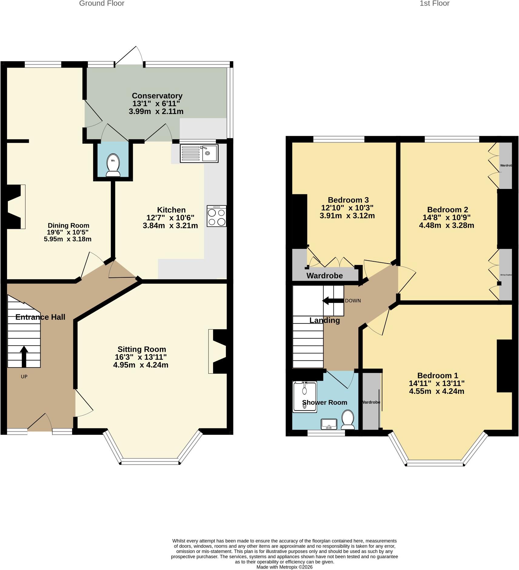 Upper Shirley, Southampton floorplan