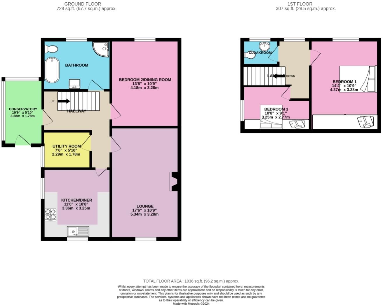 Peep Green Road, Hartshead, Liversedge, West Yorkshire, WF15 floorplan