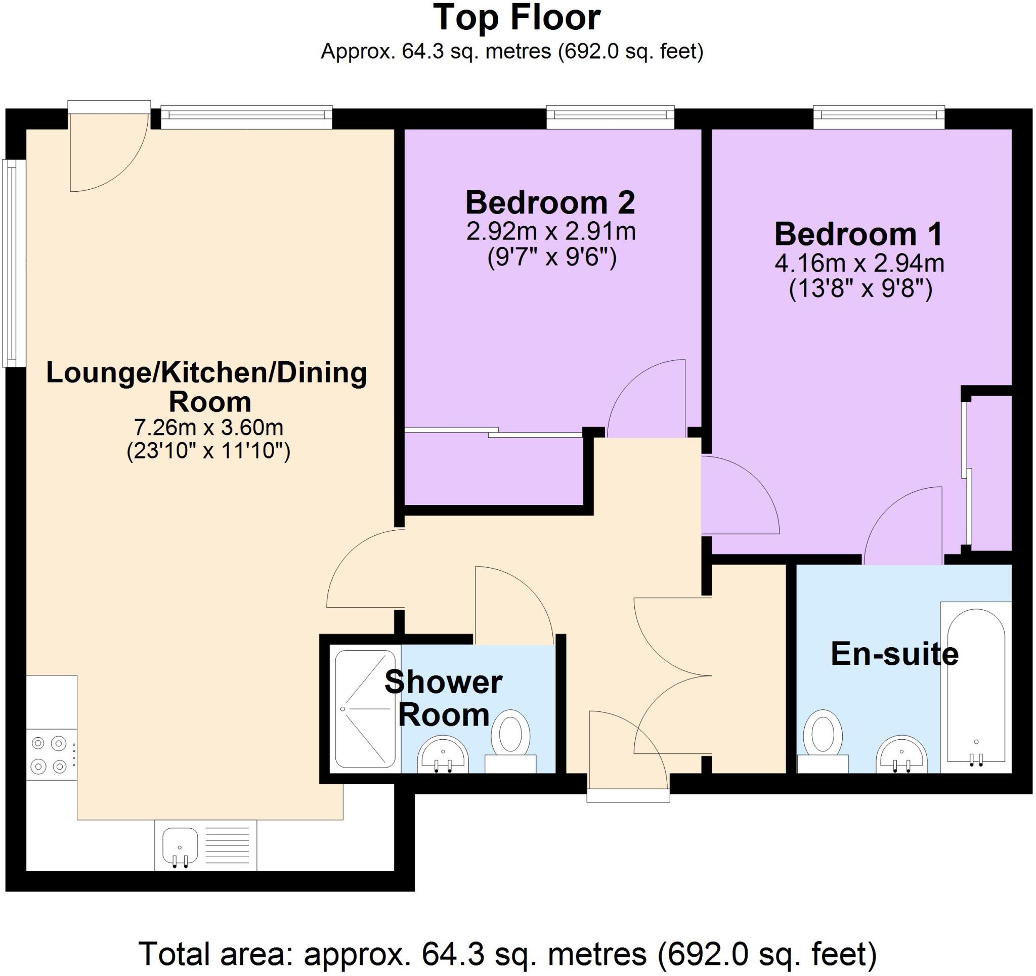 Roosevelt Apartments, 1 Lexington Gardens, Park Central floorplan