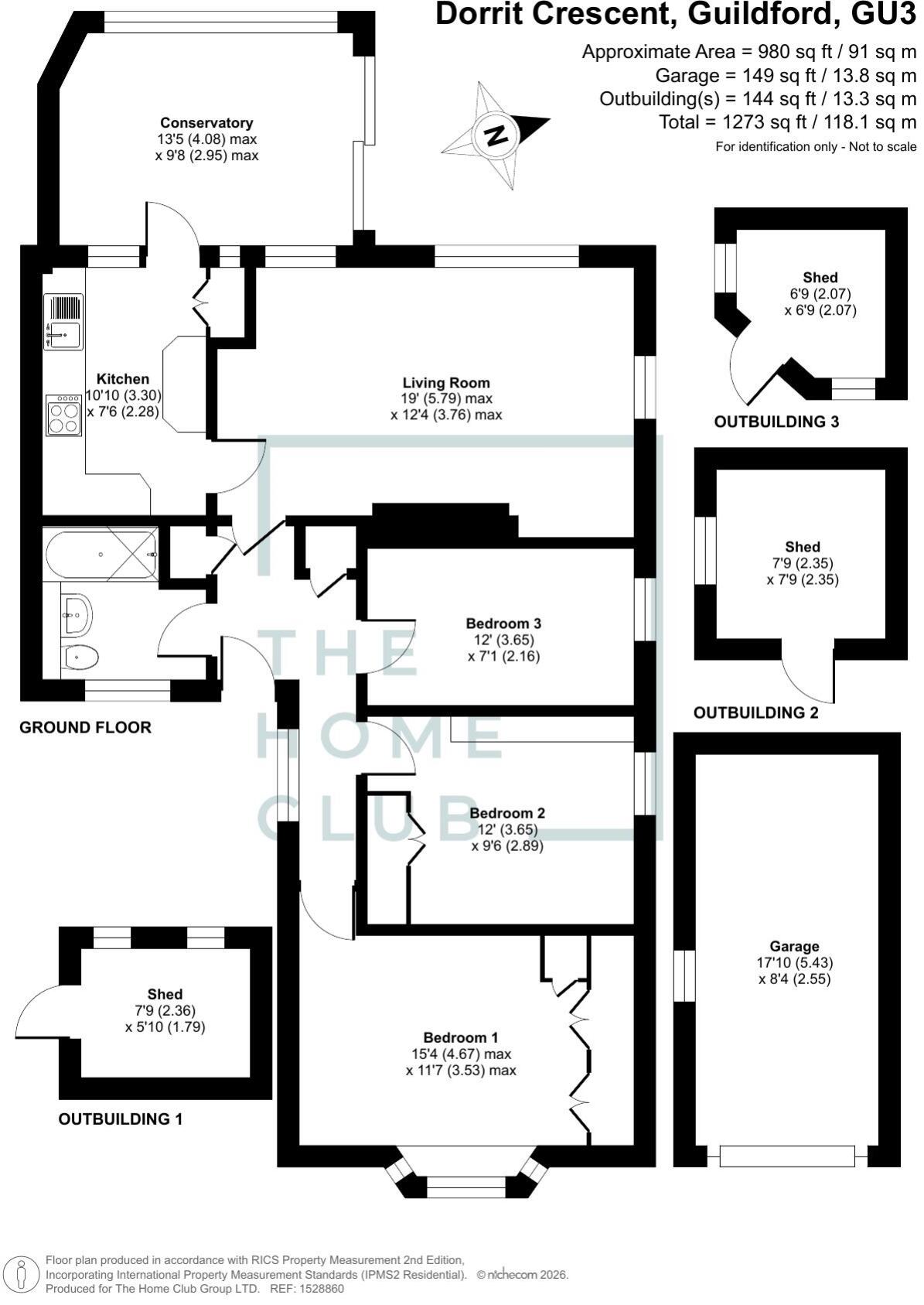 Dorrit Crescent, Guildford, Surrey, GU3 floorplan