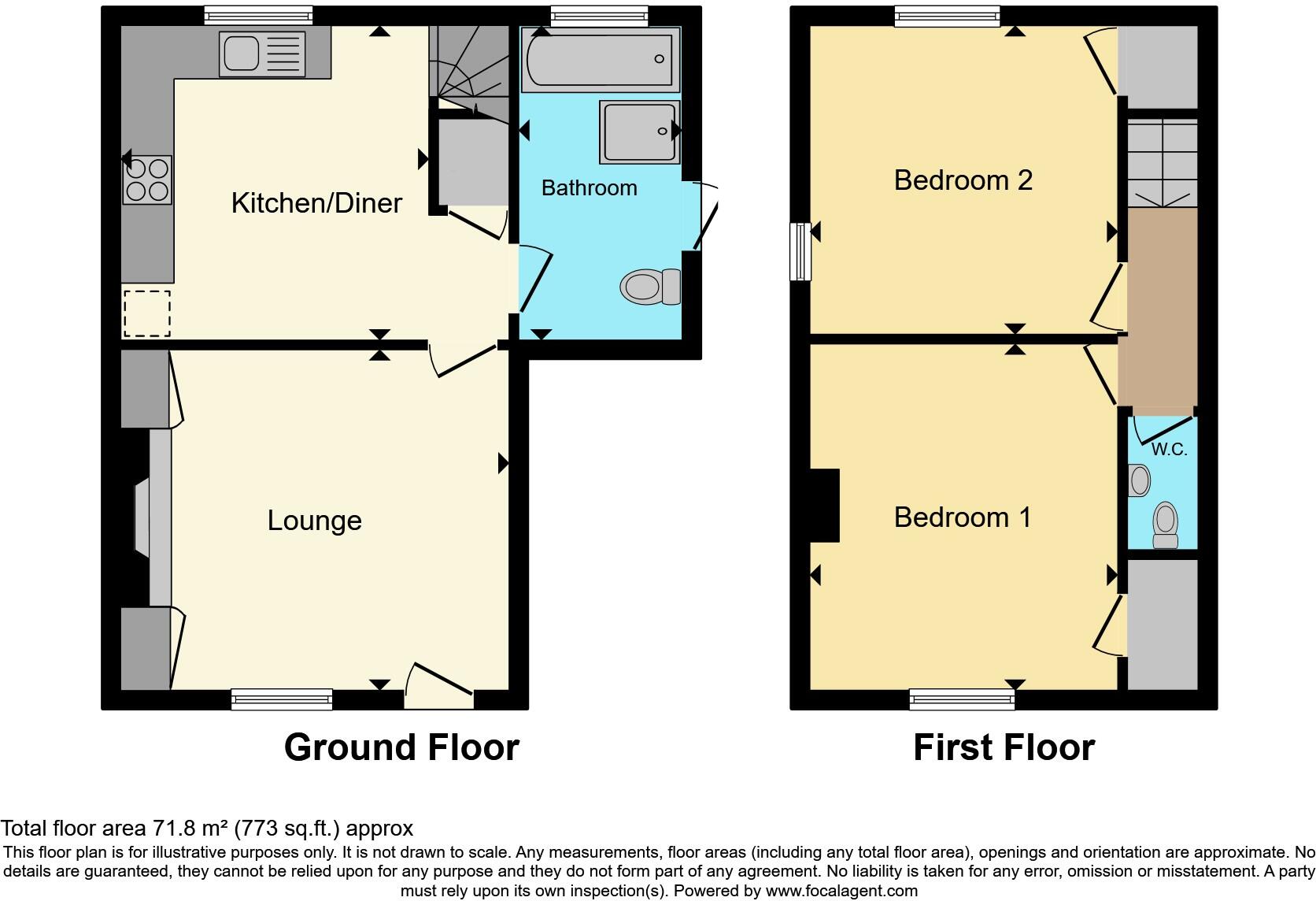 Goonown, St. Agnes, Cornwall, TR5 floorplan