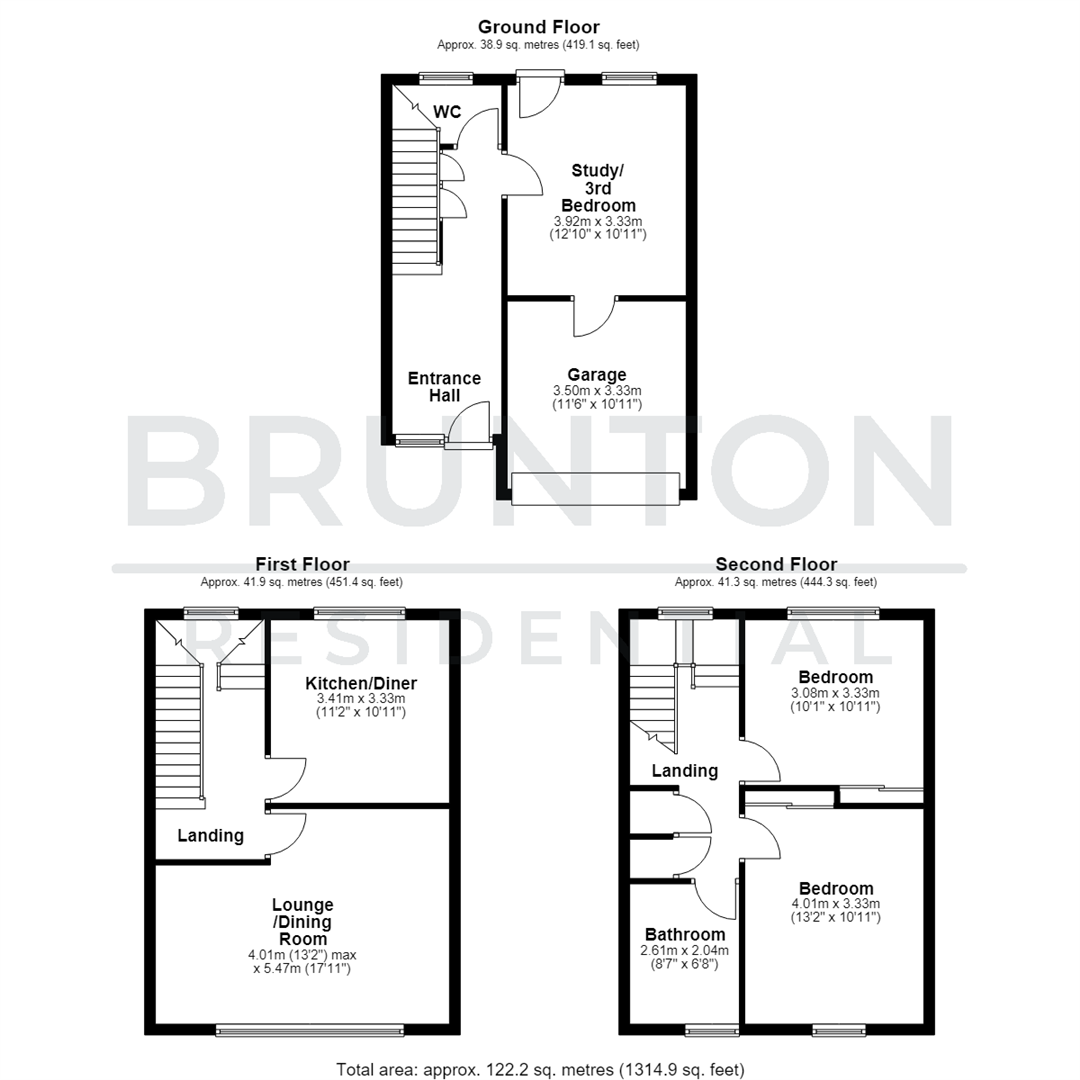 Hencotes Court, Hexham, NE46 floorplan