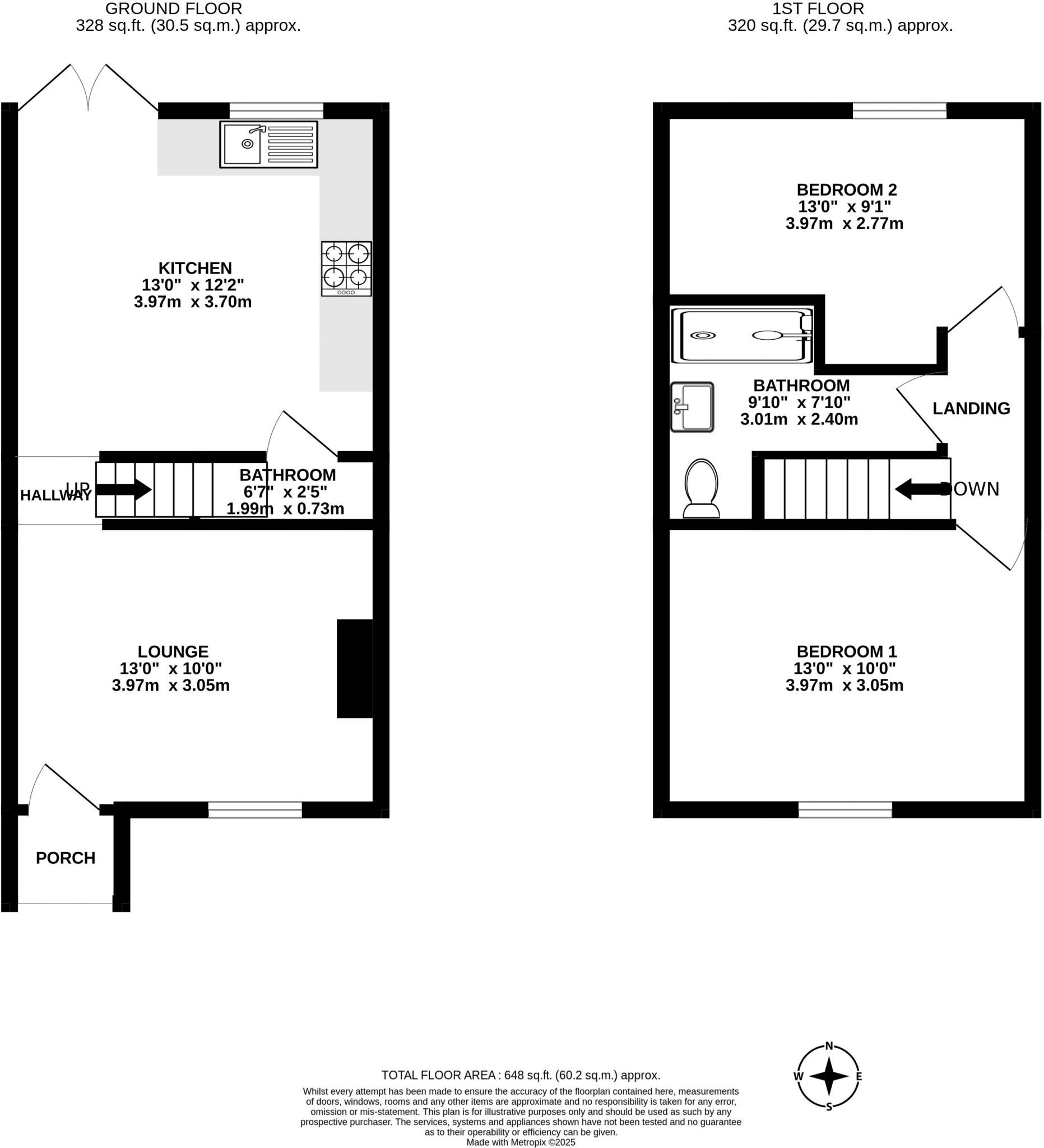 Platt Lane, Standish floorplan