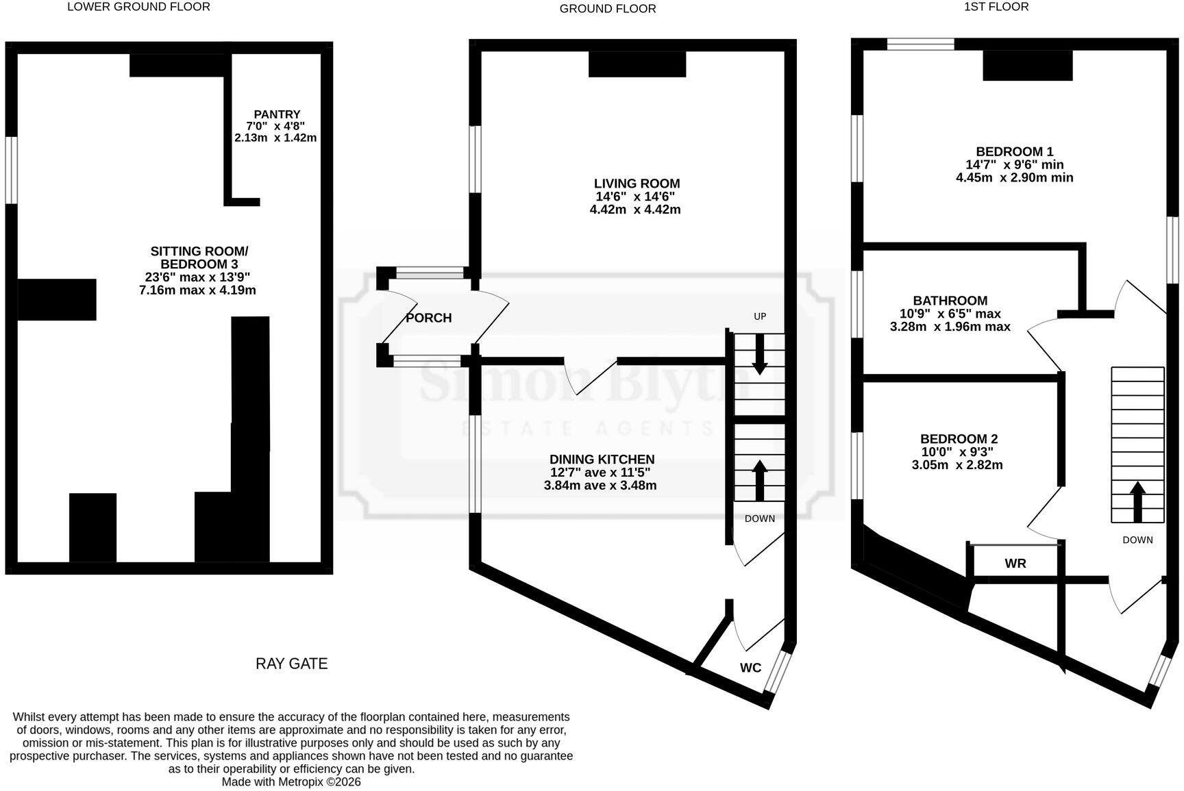 Ray Gate, Mount, Huddersfield, HD3 floorplan