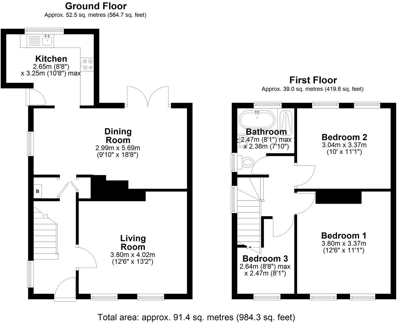 Maesgwyn, Pontnewydd, Cwmbran floorplan