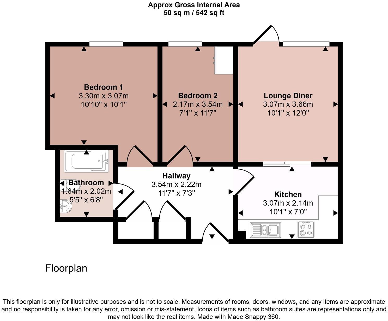 Beech House, Crimple Crescent, YO19 floorplan