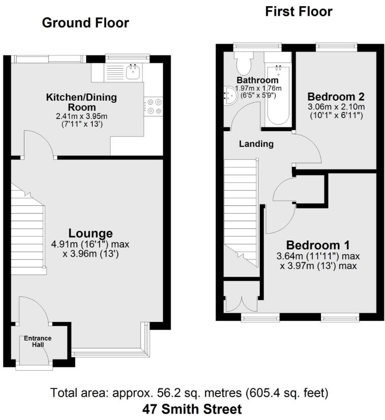 Smith Street, Lincoln floorplan