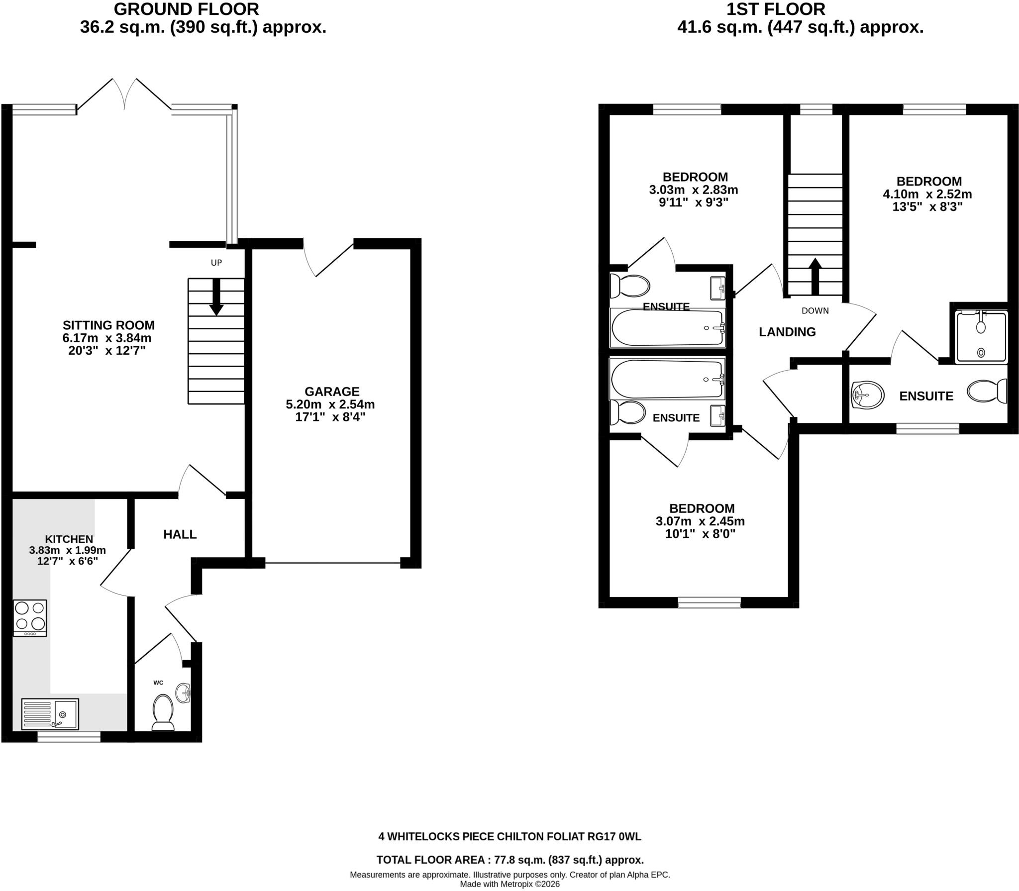 Whitelocks Piece, Chilton Foliat, Wiltshire, RG17 0WL floorplan