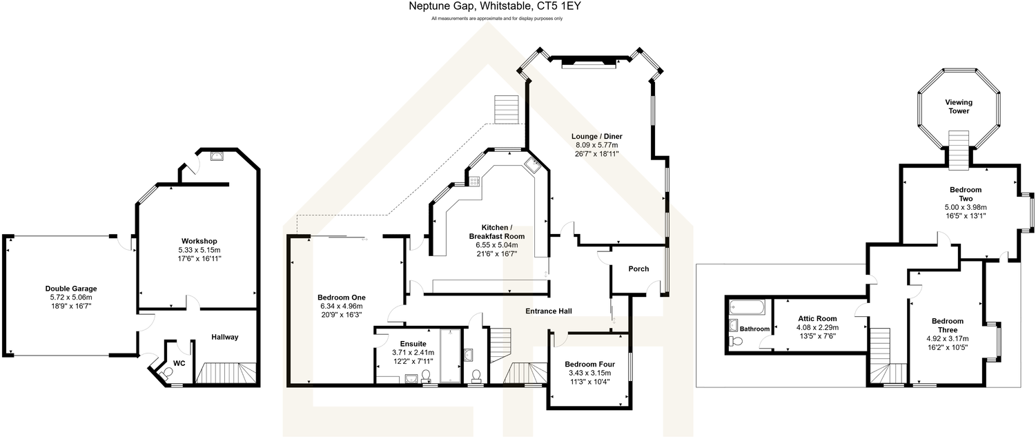 1 Neptune Gap, Island Wall, Whitstable floorplan