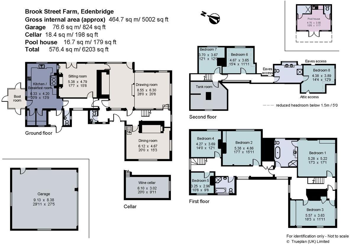 Hartfield Road, Edenbridge, Kent, TN8 floorplan