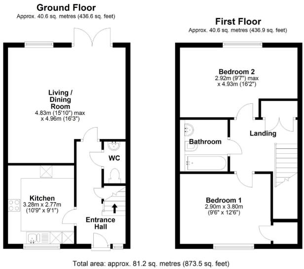 Roberts Way, Fulbourn, Cambridge floorplan