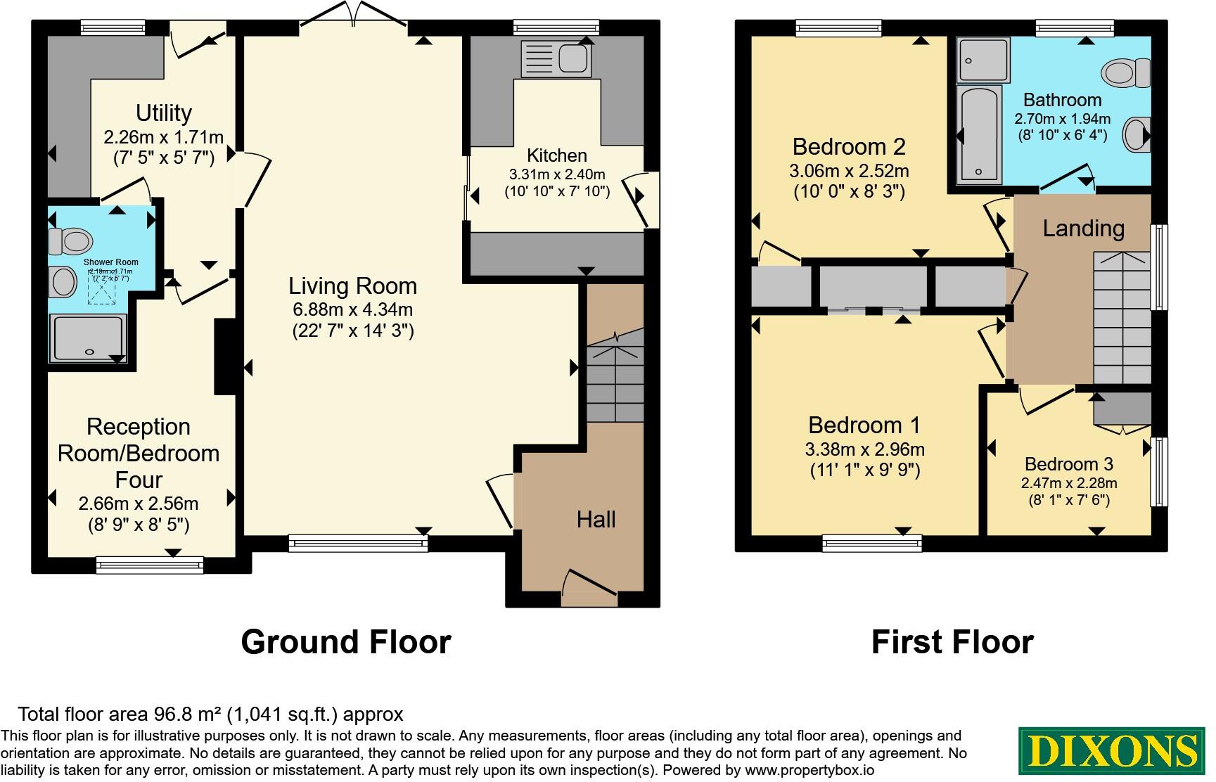 Lombardy Gardens, Willenhall, West Midlands, WV12 floorplan