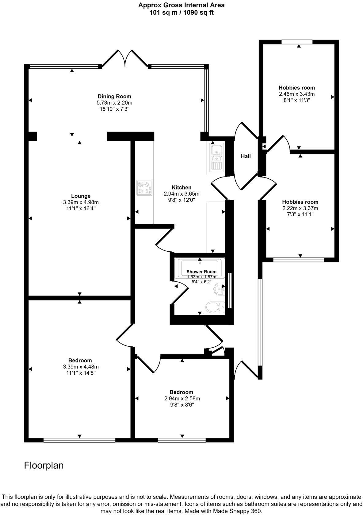 Birchwood Road, Marton floorplan