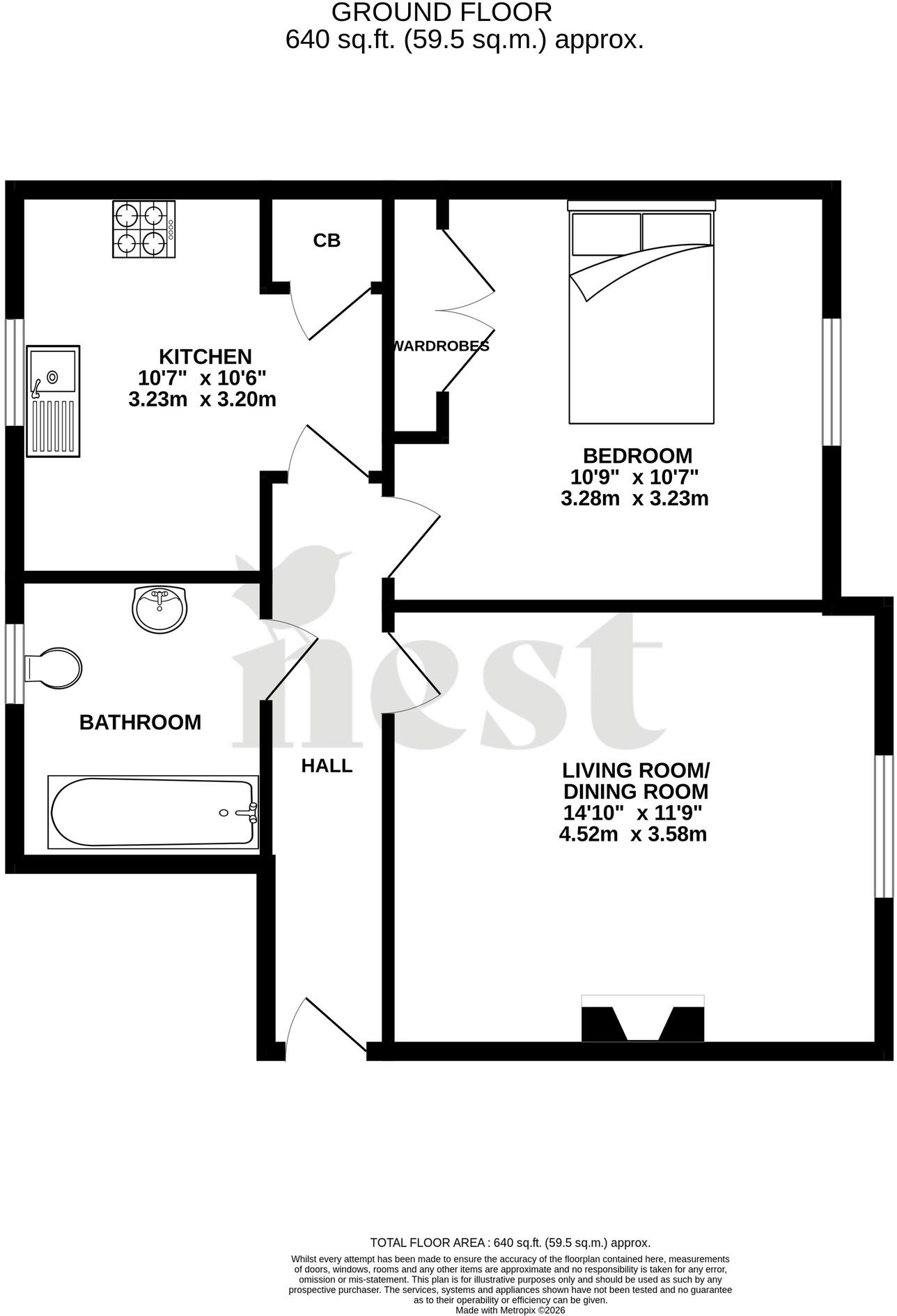 Macfarlane Chase, The Park, Weston Super Mare floorplan