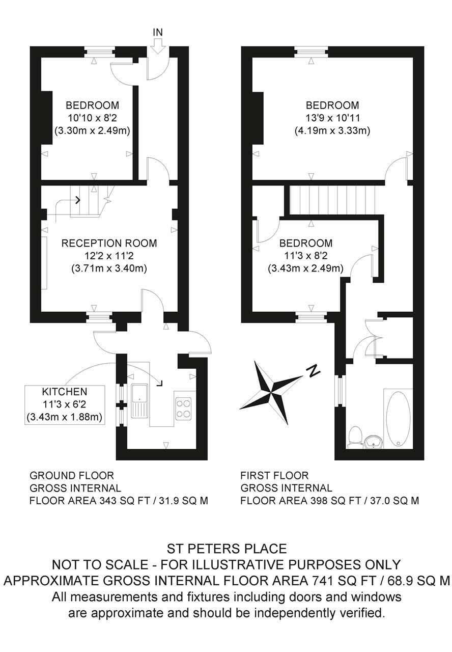 St Peters Place, Canterbury floorplan