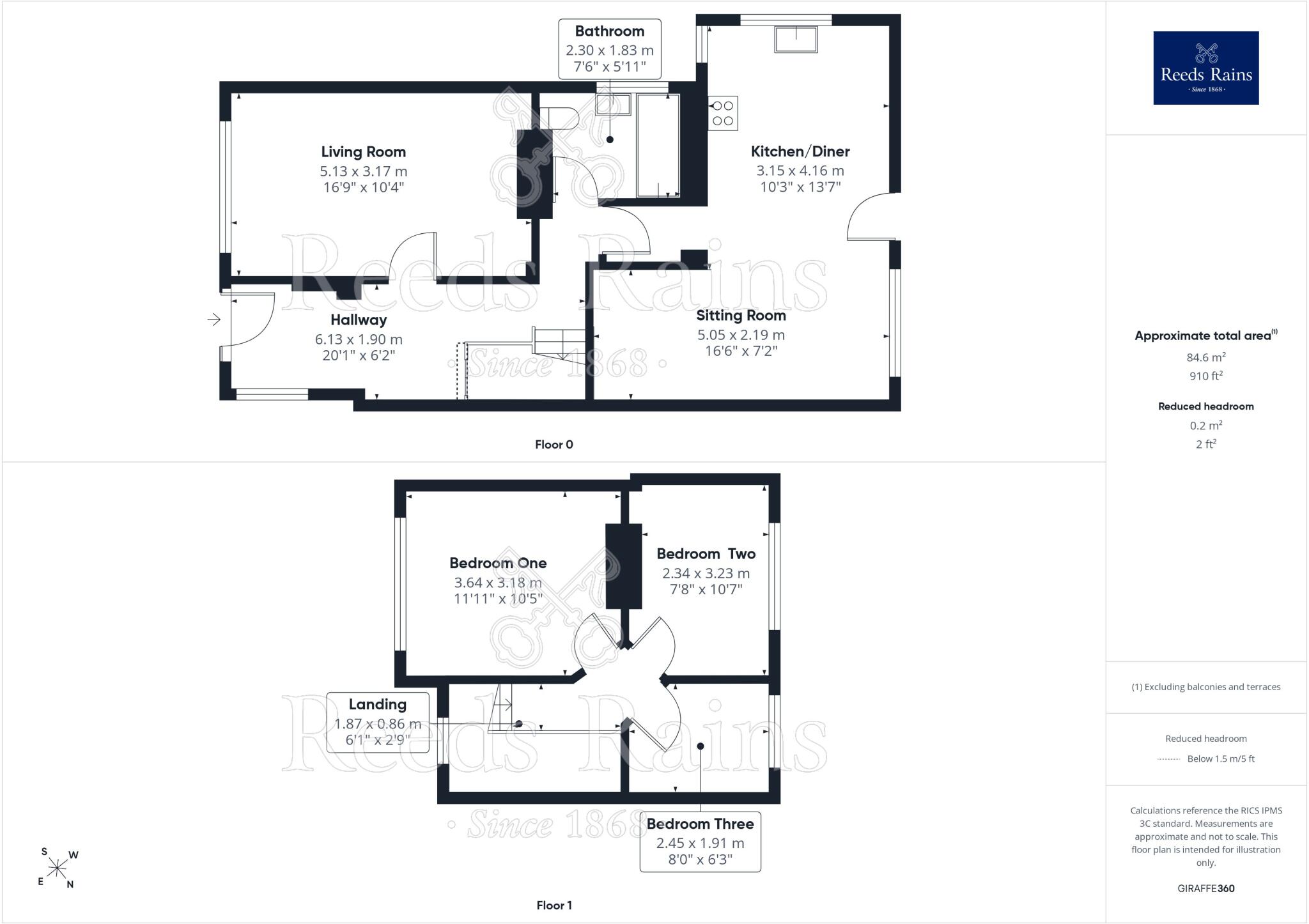 Brookdale Road, Rhyl, Denbighshire, LL18 floorplan