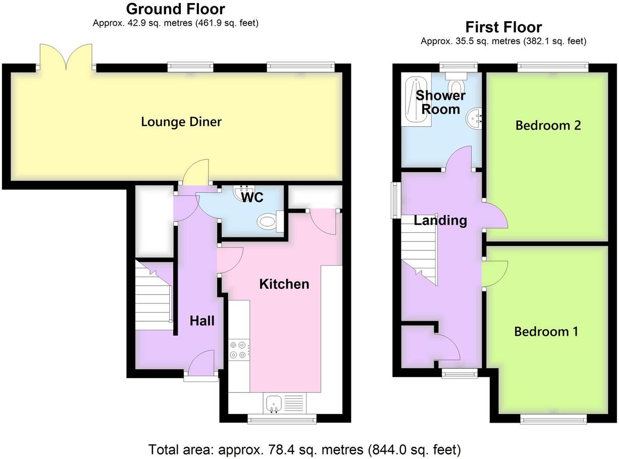 Church Green Drive, Fishtoft, Boston, PE21 floorplan