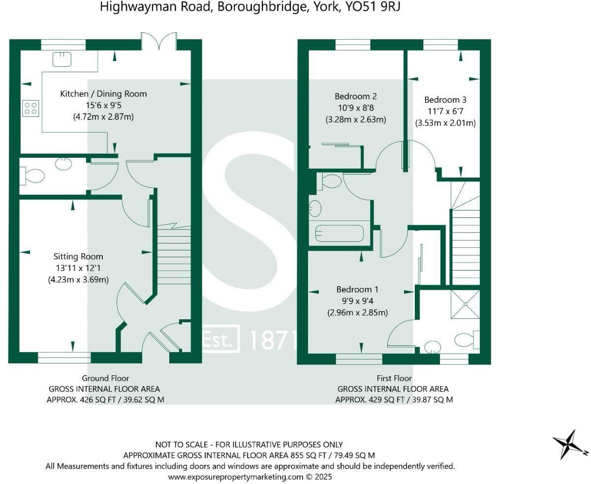 Highwayman Road, Boroughbridge floorplan