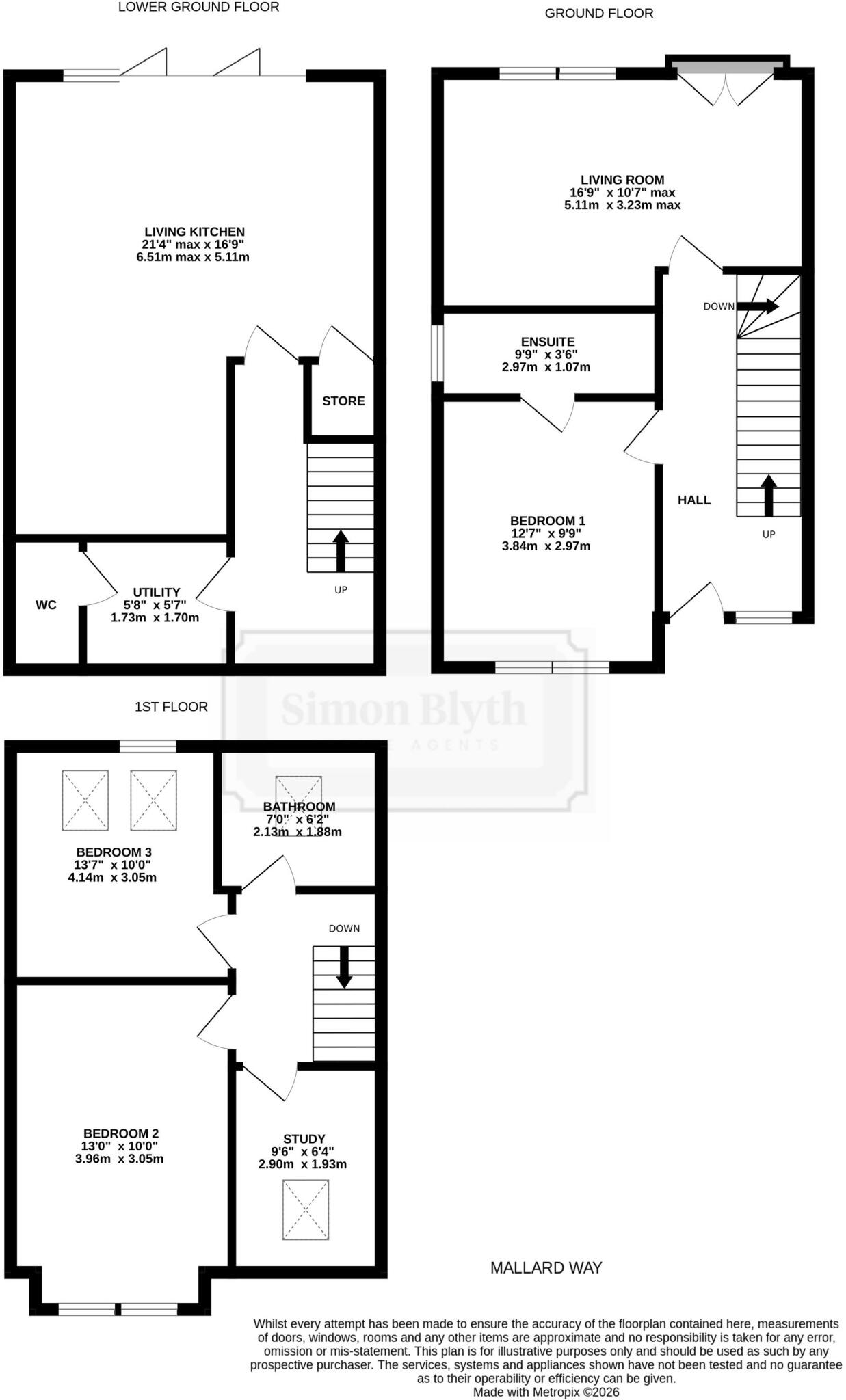 Mallard Way, Slaithwaite, HD7 floorplan