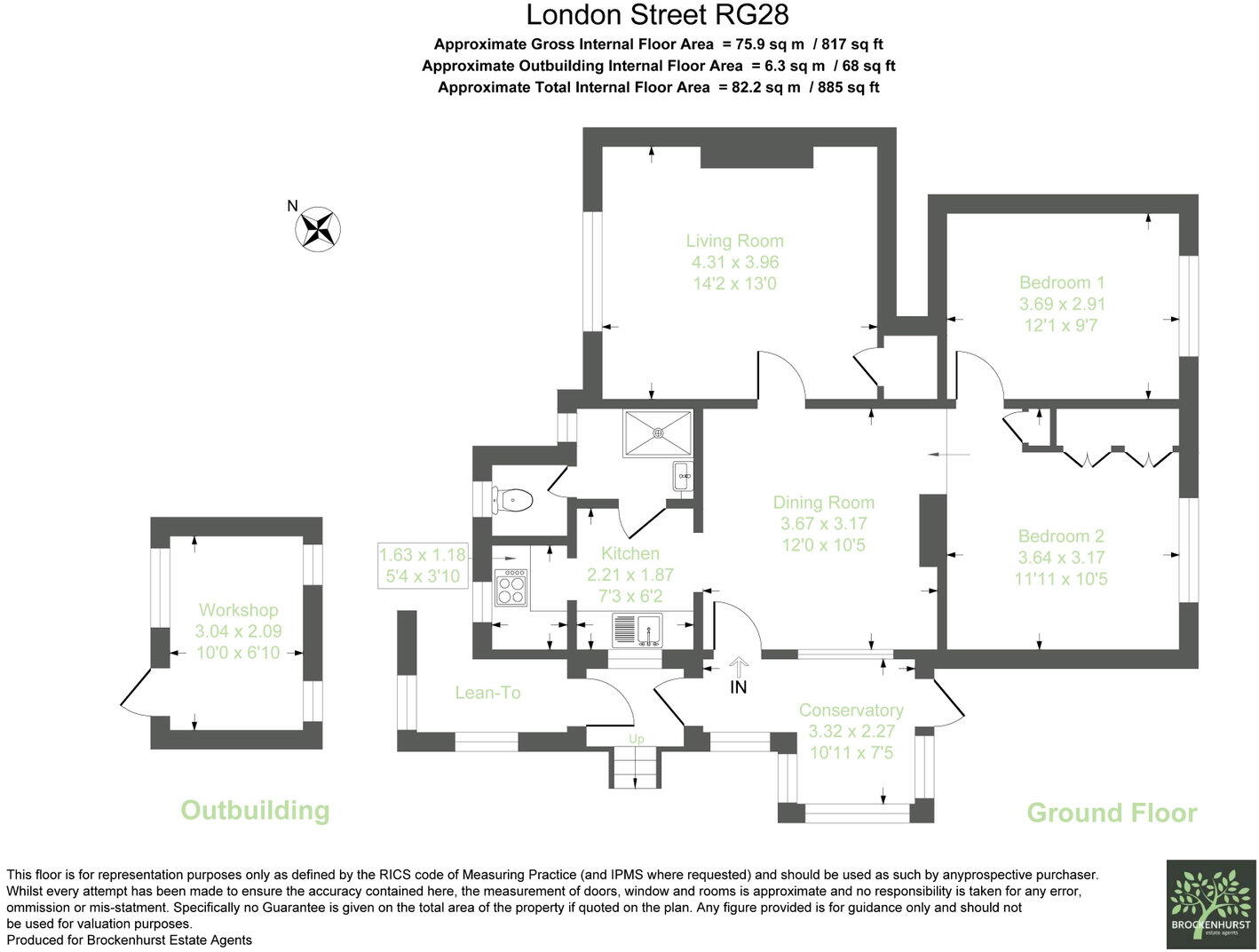 London Street, Whitchurch, RG28 7LY floorplan