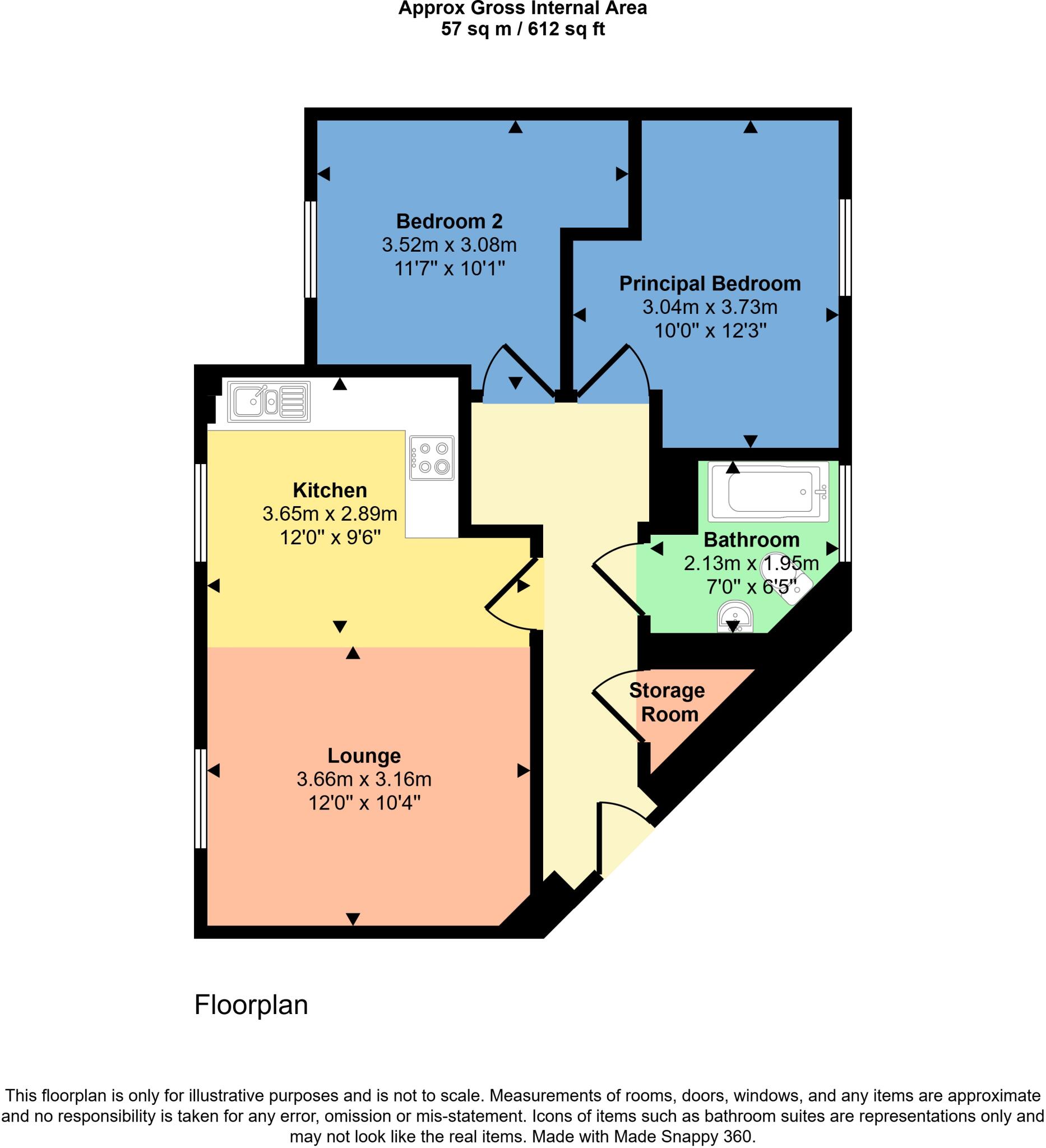 Greenvalley Road, Bodmin, Cornwall, PL31 floorplan