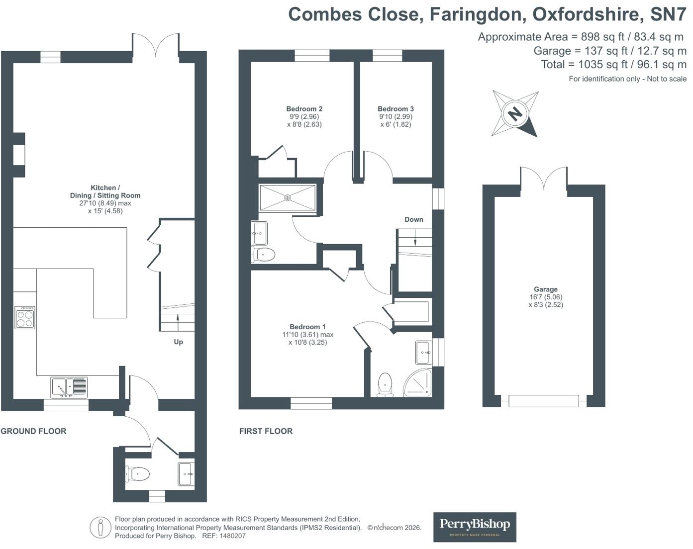 Combes Close, Faringdon, Oxfordshire, SN7 floorplan